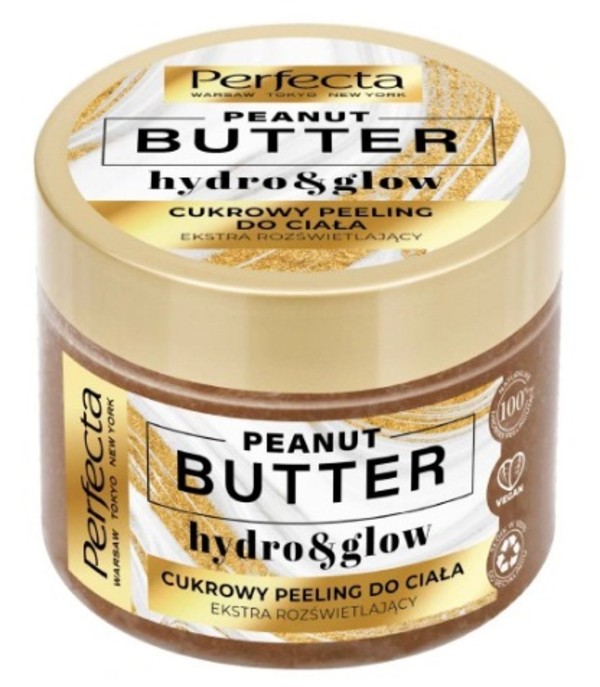 Peanut Butter Cukrowy Peeling do ciała - extra rozświetlający