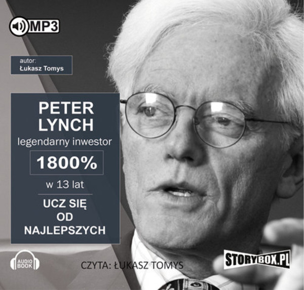 Peter Lynch legendarny inwestor 1800% w 13 lat Audiobook CD Audio Ucz się od najlepszych