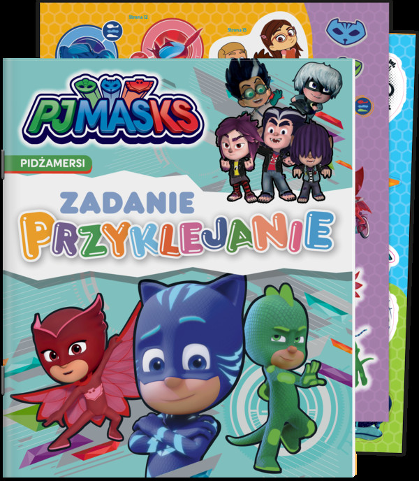 Pidżamersi Zadanie przyklejanie