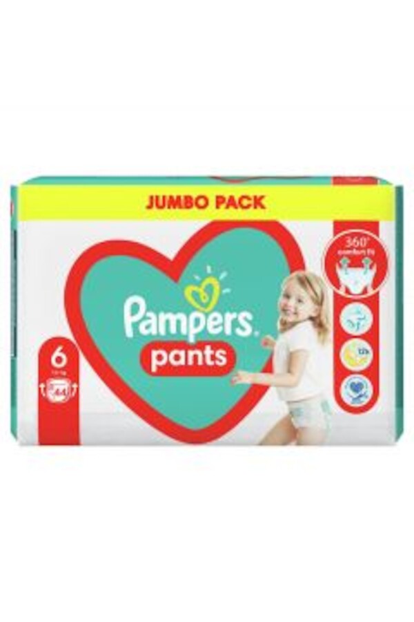 Pieluchomajtki Pants (15+ kg) 6 Jumbo Pack