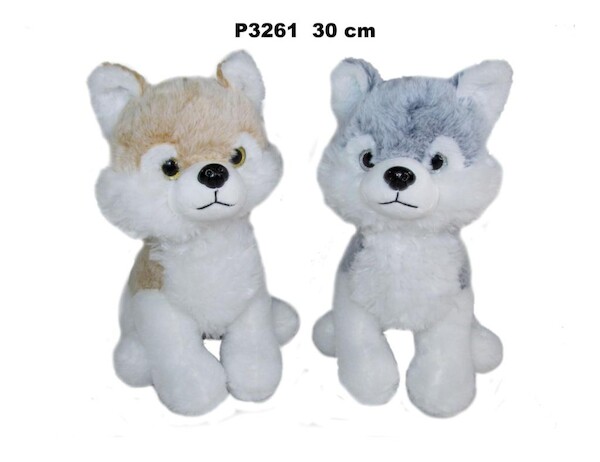 Pies husky 30 cm