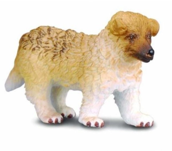 Figurka Pies Rasy Owczarek szkocki Colie - szczenię