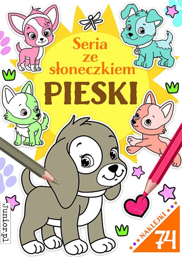 Pieski Seria ze słoneczkiem