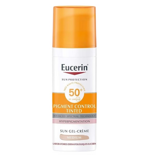 Pigment Control Tinted SPF50+ Gel-Cream Preparat do opalania twarzy