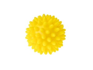 Piłka sensoryczna do masażu i rehabilitacji 5,4 cm żółty