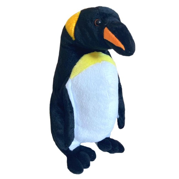 Maskotka Pingwin cesarski czarny 28 cm