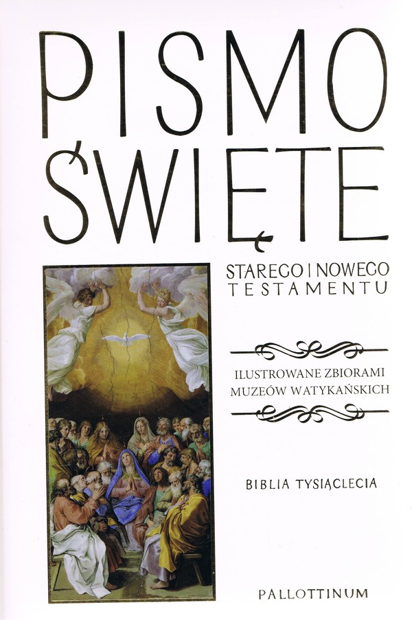 Pismo Święte Starego i Nowego Testamentu ilustrowane zbiorami muzeów watykańskich Biblia Tysiąclecia (biała)