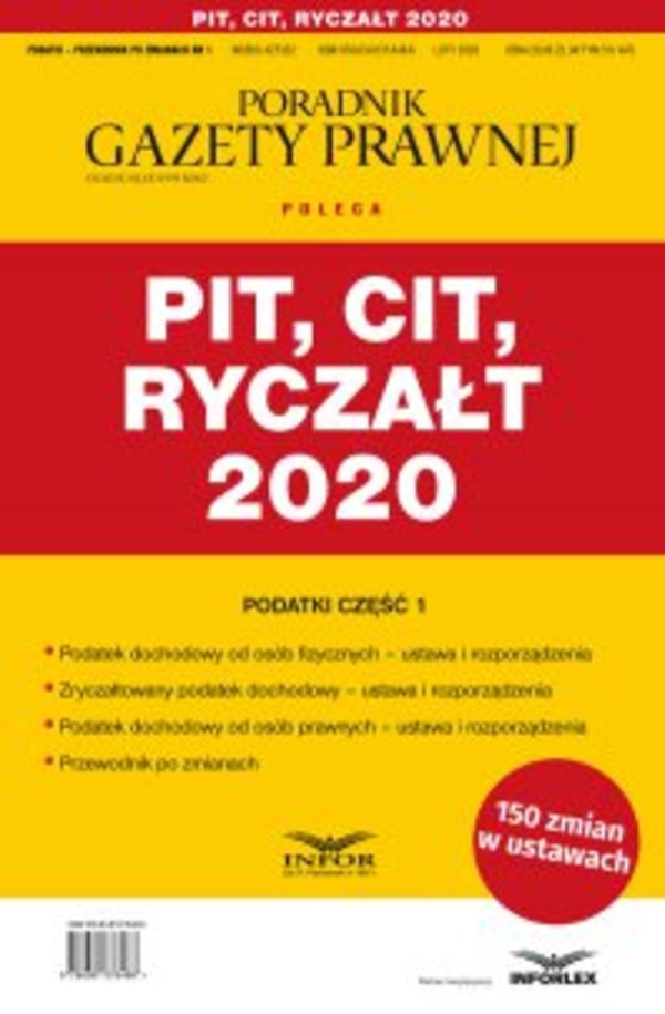 PIT, CIT, Ryczałt 2020 - pdf