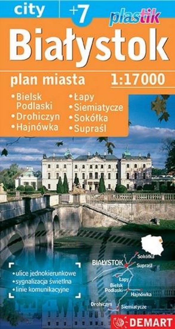 Plan miasta Białystok 1:17 000