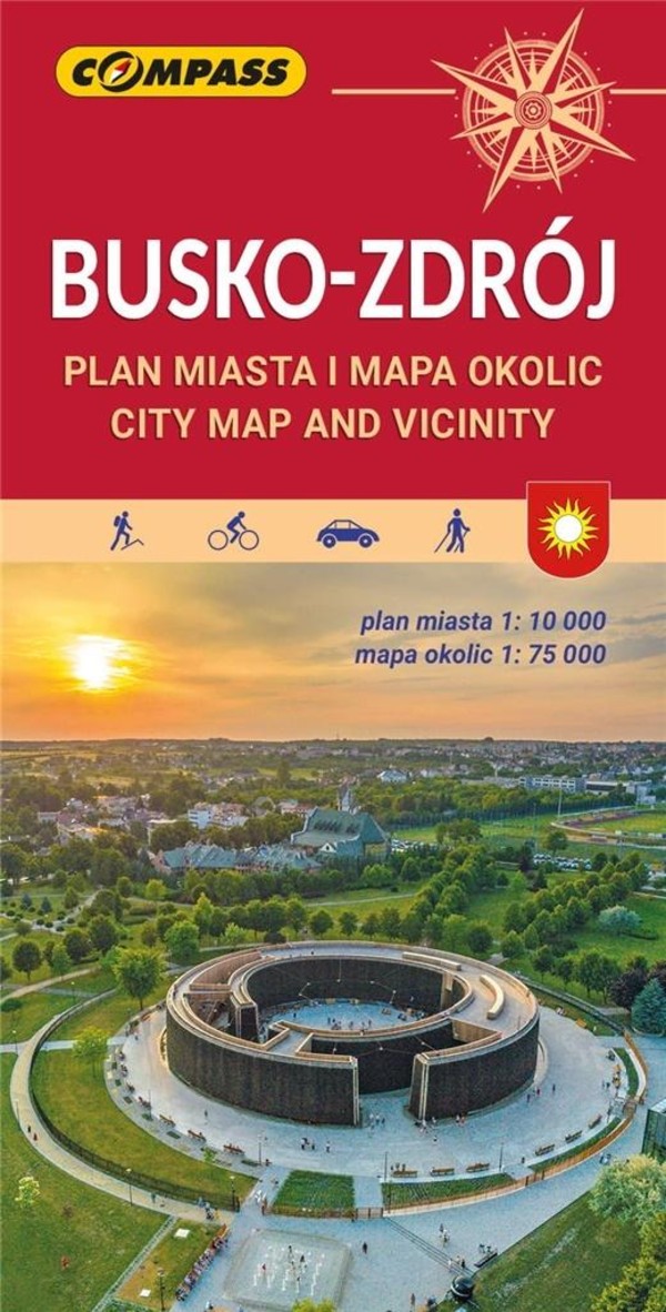 Plan miasta Busko-Zdrój i okolice