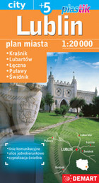 Lublin Plan miasta Skala 1:20 000