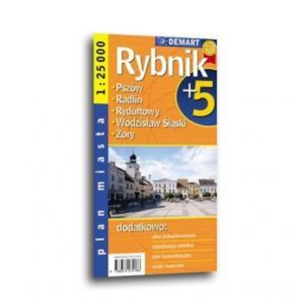 Plan miasta. Rybnik (5+) Skala 1:25 000