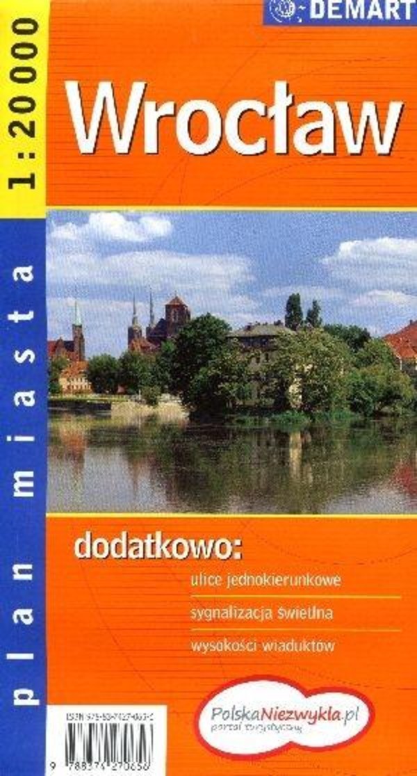 Plan miasta. Wrocław Skala 1: 20 000