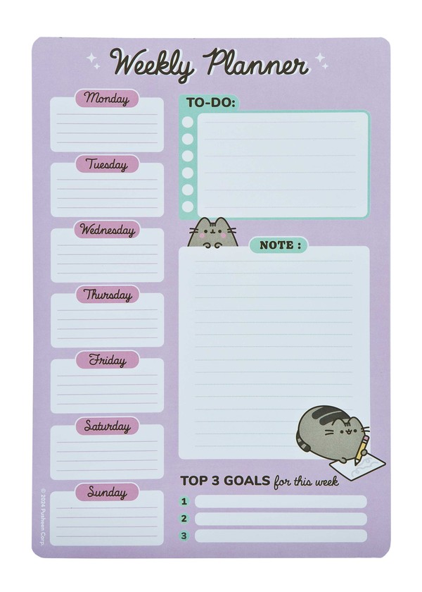 Planer tygodniowy pusheen puse0793