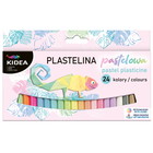 Plastelina 24 kolory pastelowe KIDEA