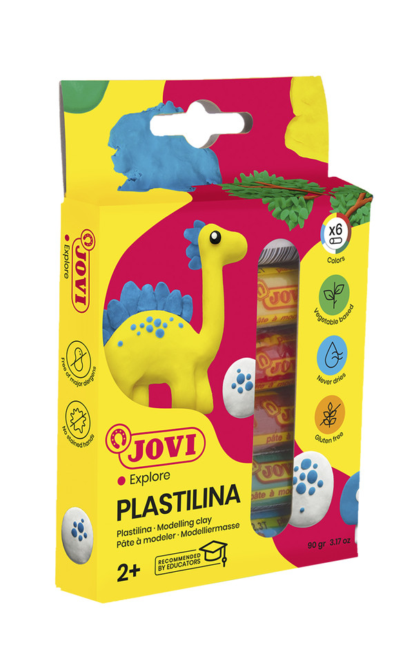 Plastelina 6 kolorów po 15g