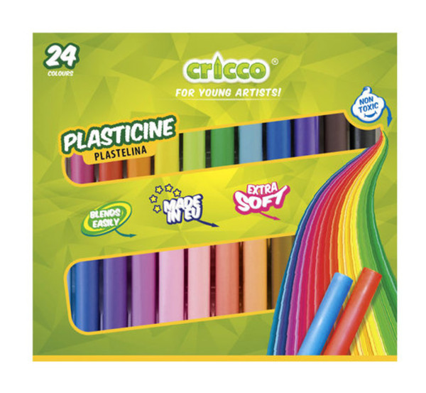 Plastelina Cricco 24 kolory