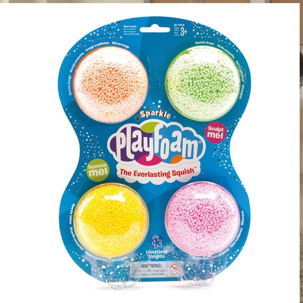 Playfoam. Masa piankowa z brokatem, modelina