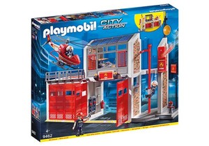 Playmobil Duża remiza strażacka