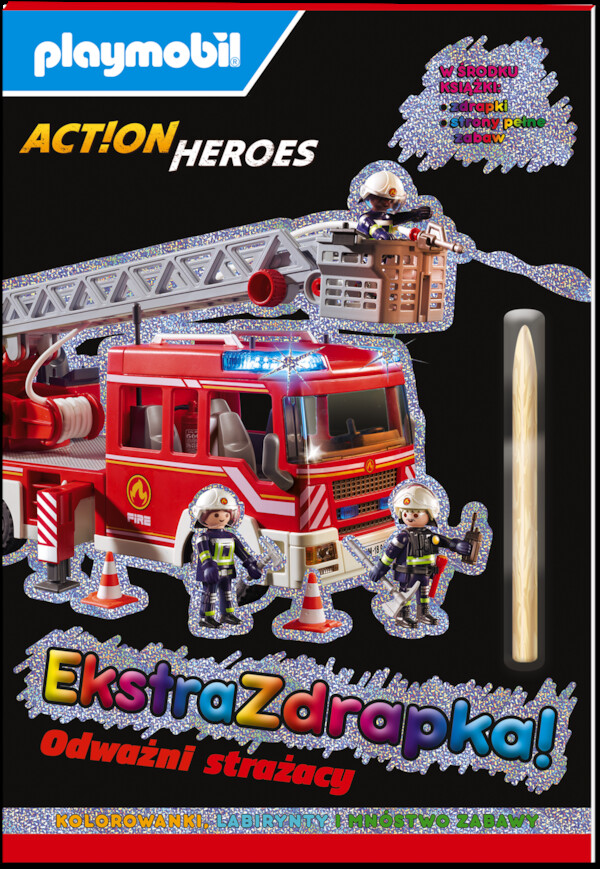 Playmobil Action Heroes Ekstrazdrapka Odważni strażacy