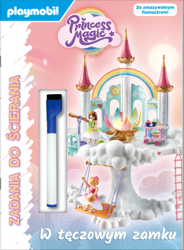 Playmobil Princess Magic W tęczowym zamku Zadania do ścierania część 1
