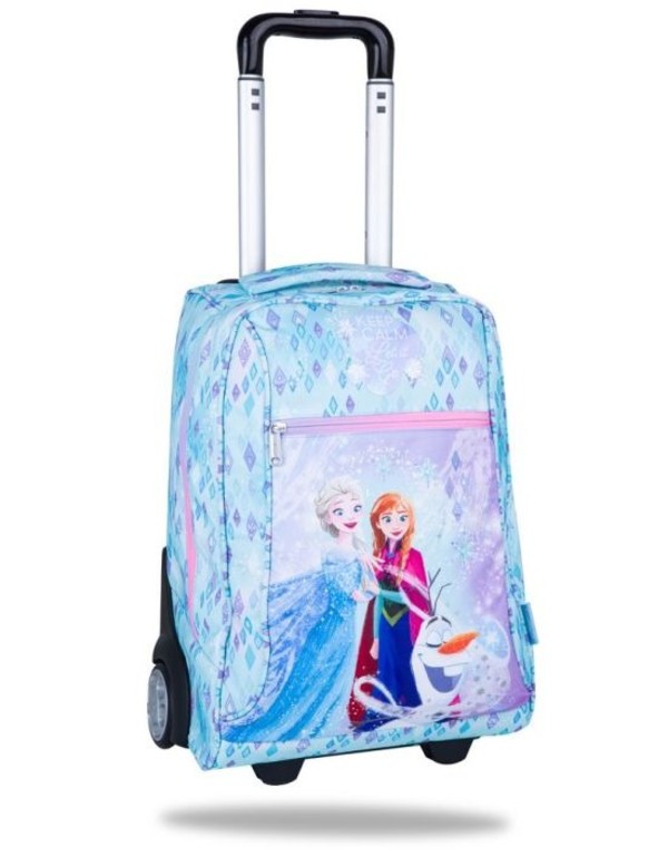 Plecak 1-komorowy na kółkach disney core compact frozen