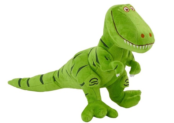 Pluszowy dinozaur zielony