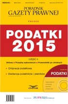 Podatki 2015 część 3 - pdf poradnik Gazety Prawnej