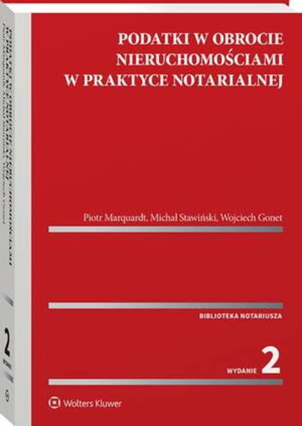 Podatki w obrocie nieruchomościami w praktyce notarialnej - pdf