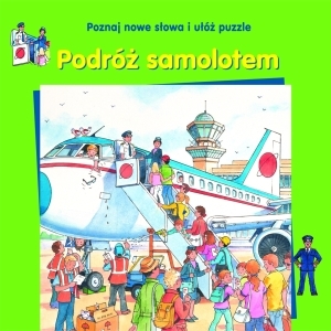 Podróż samolotem. Poznaj nowe słowa i ułóż puzzle