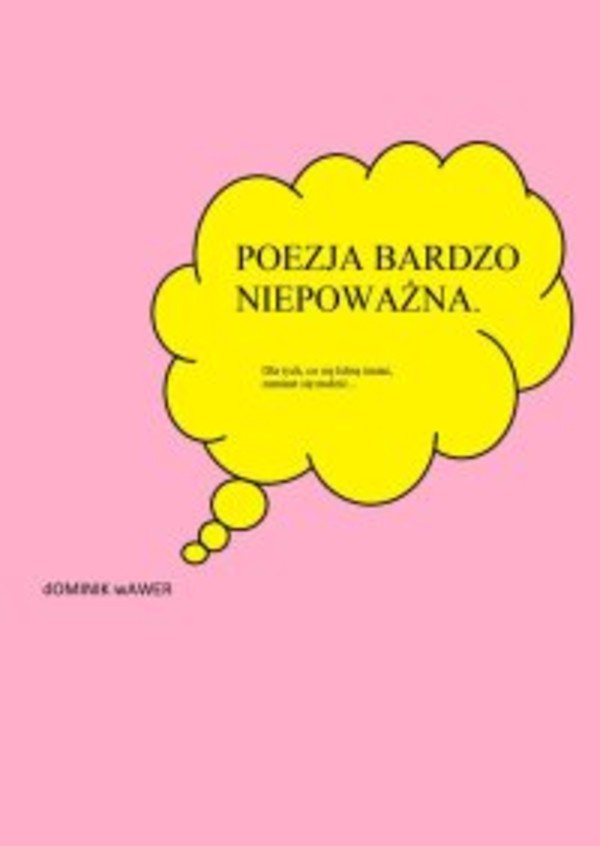 Poezja bardzo niepoważna - mobi, epub