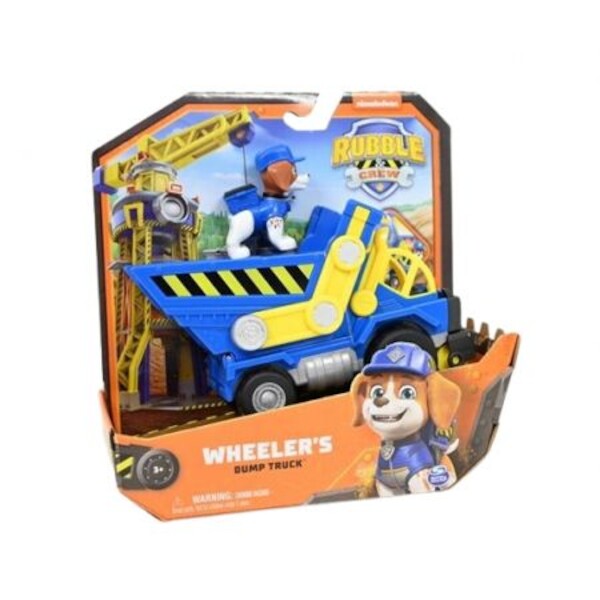 Pojazd Psi Patrol Rubble i jego Ekipa Wheeler