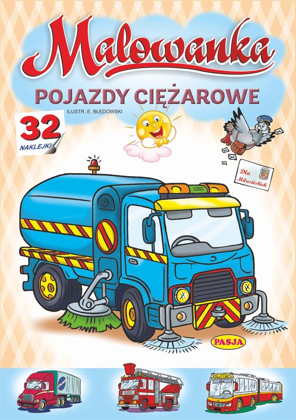 Pojazdy ciężarowe Malowanka