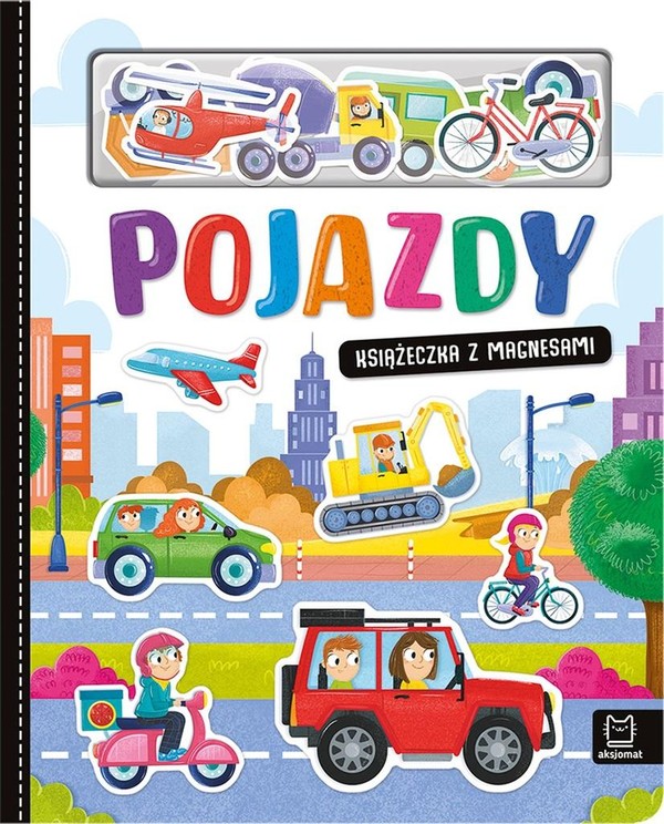 Pojazdy Książeczka z magnesami