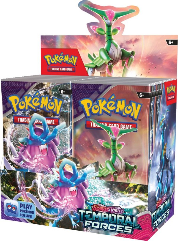 Gra Pokémon TCG: Scarlet & Violet - Temporal Forces - Booster Box