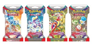 Gra Pokemon TCG: Scarlet & Violet Sleeved Booster