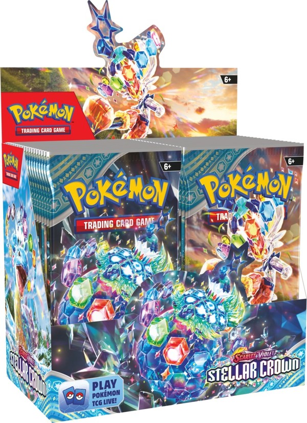 Gra Pokemon TCG Scarlet & Violet Stellar Crown Booster