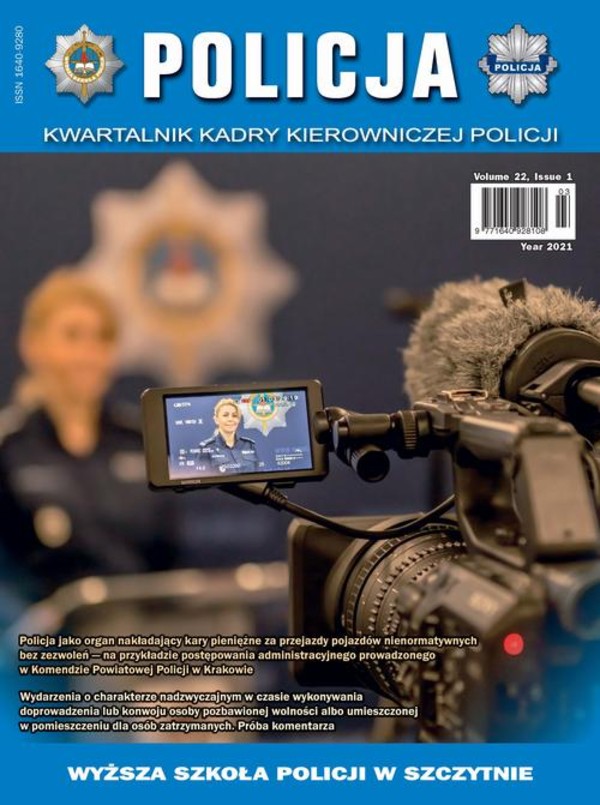 Policja. Kawaralnik kadry kierowniczej Policji 1/2021 - pdf