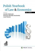 Okładka:Polish Yearbook of Law and Economics 