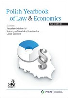 Okładka:Polish Yearbook of Law&Economics Vol. 5 (2014) 