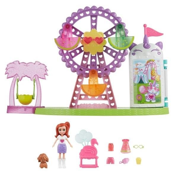 Polly Pocket Tropikalne wesołe miasteczko HWP25