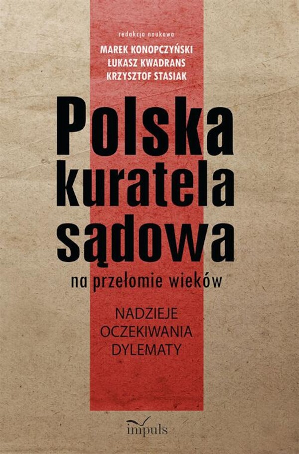 Polska kuratela sądowa na przełomie wieków - mobi, epub