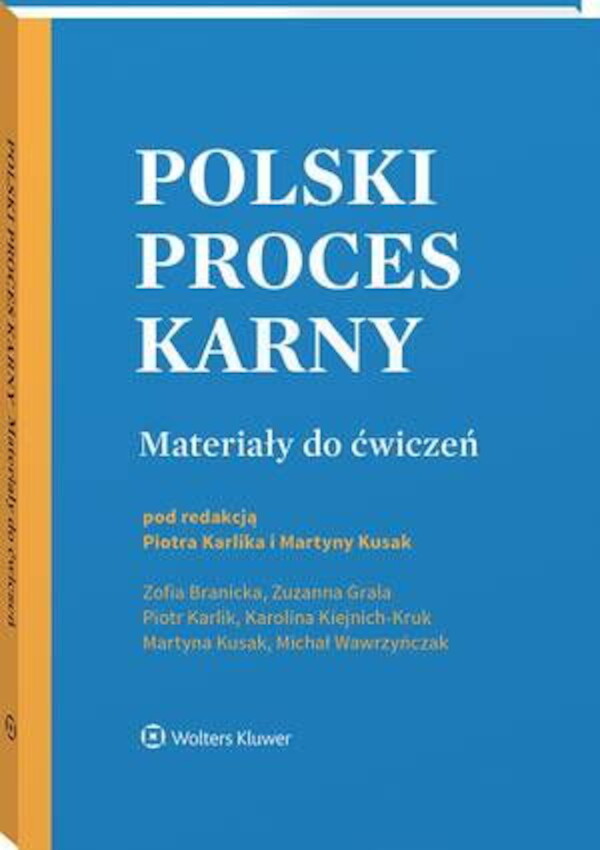 Polski proces karny. Materiały do ćwiczeń - pdf