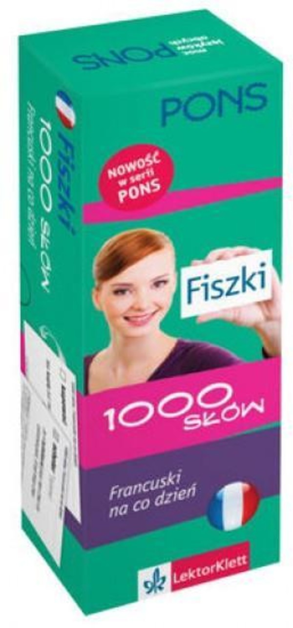 PONS. Francuski na co dzień Fiszki 1000 słów