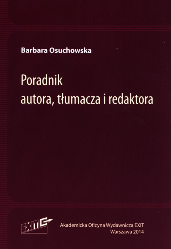 Poradnik autora, tłumacza i redaktora