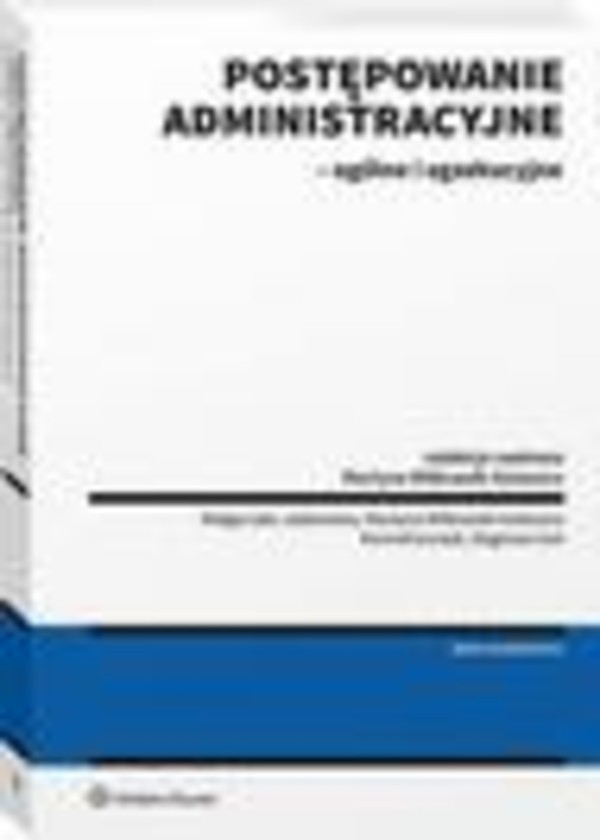 Postępowanie administracyjne - ogólne i egzekucyjne - pdf