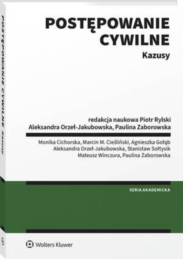 Postępowanie cywilne. Kazusy - pdf