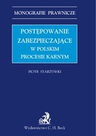 Postępowanie zabezpieczające w polskim prawie karnym - pdf