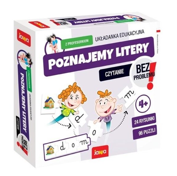 Układanka edukacyjna Poznajemy litery