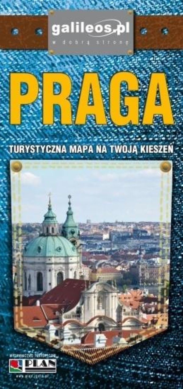 Praga Plan miasta Skala 1:11 000